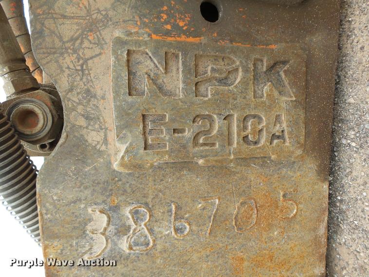 image for item DB0231 NPK E-210A hydraulic breaker