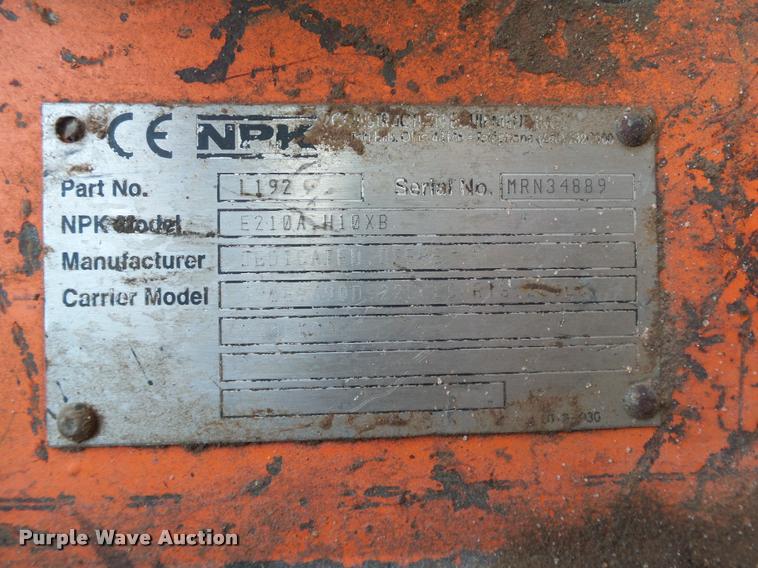 image for item DB0232 NPK E-210A hydraulic breaker