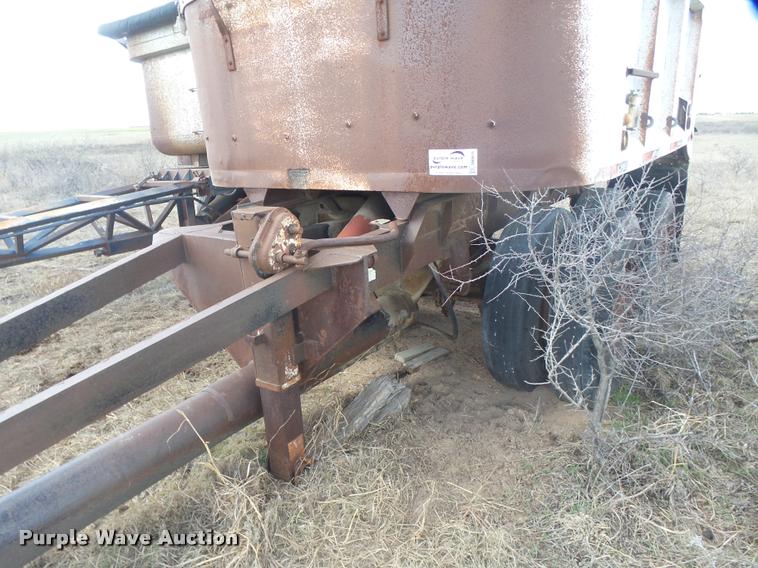image for item DB0911 1974 end dump pup trailer