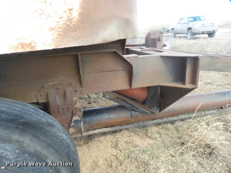 image for item DB0911 1974 end dump pup trailer