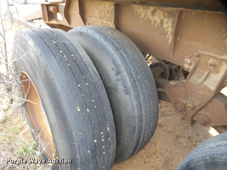 image for item DB0911 1974 end dump pup trailer