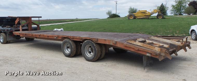 image for item DB1310 1980 Keif equipment trailer