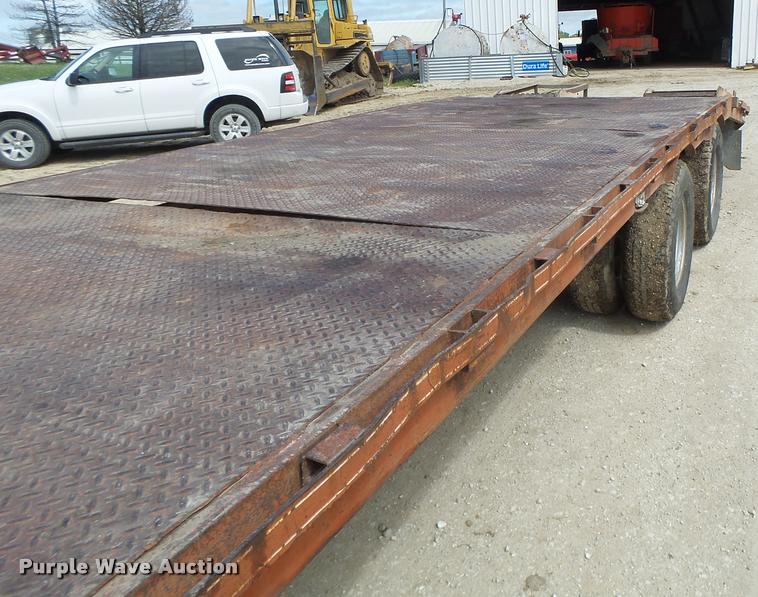 image for item DB1310 1980 Keif equipment trailer