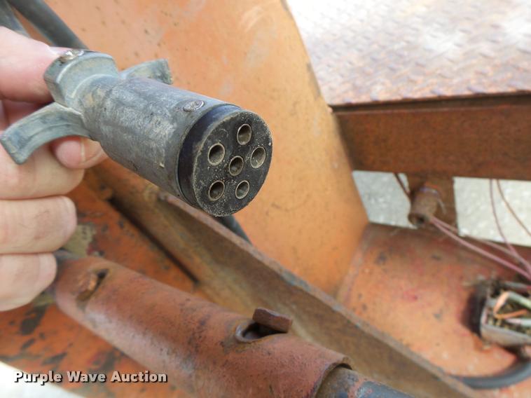 image for item DB1310 1980 Keif equipment trailer