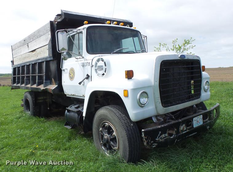 image for item DB1312 1980 Ford 8000 dump truck