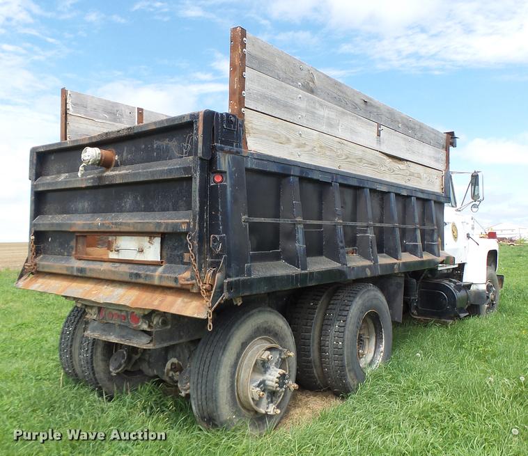 image for item DB1312 1980 Ford 8000 dump truck