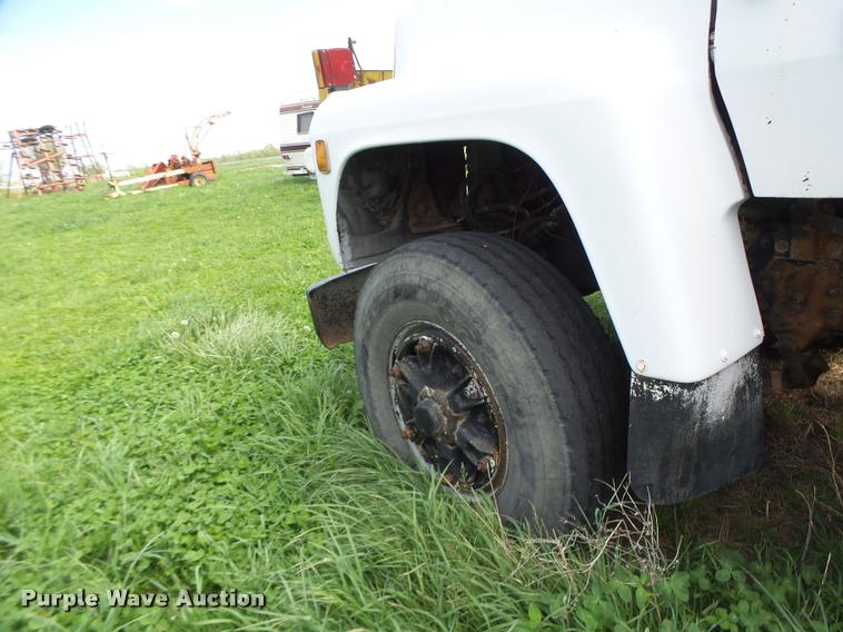 image for item DB1312 1980 Ford 8000 dump truck