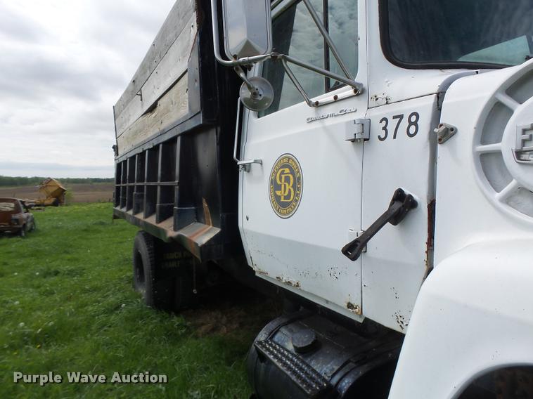 image for item DB1312 1980 Ford 8000 dump truck