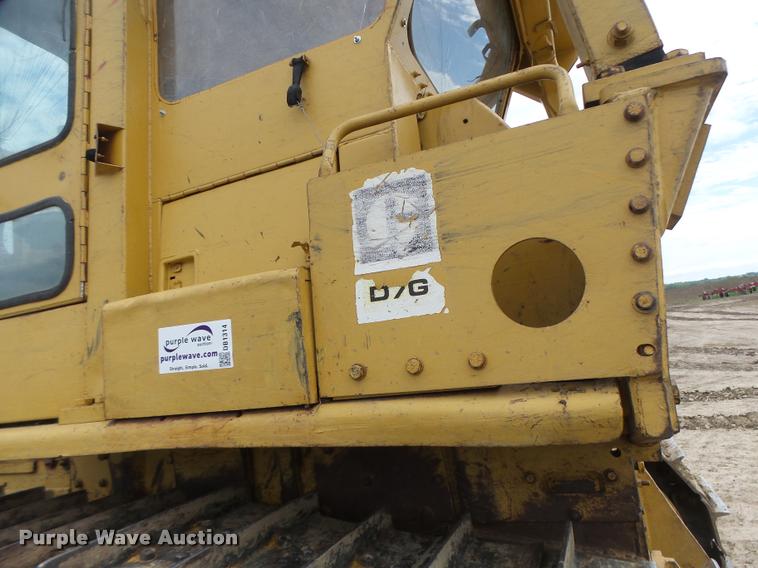image for item DB1314 1981 Caterpillar D7G dozer