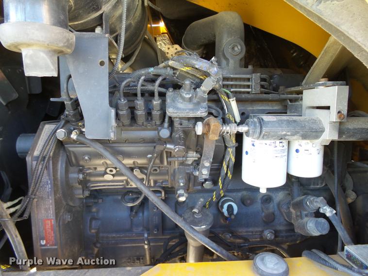 image for item DB4688 2002 Badger 1085D rubber tire excavator