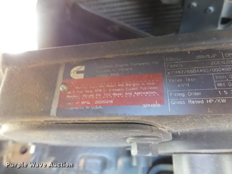 image for item DB4688 2002 Badger 1085D rubber tire excavator