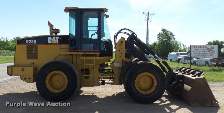 image for item DB4716 2001 Caterpillar IT28G wheel loader
