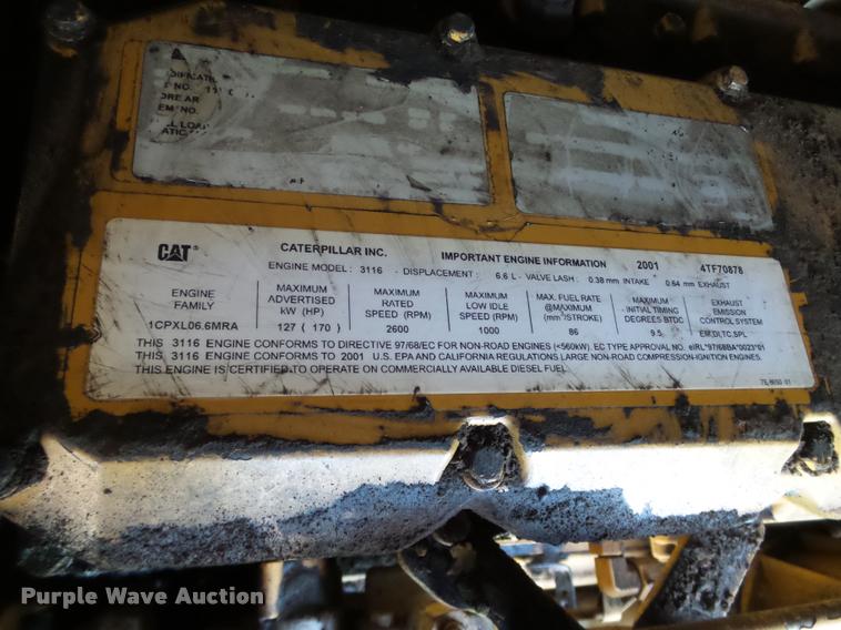 image for item DB4716 2001 Caterpillar IT28G wheel loader