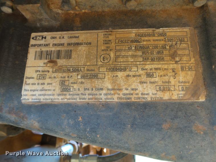 image for item DB4717 2004 Case 580M Series II backhoe