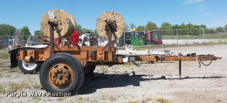 image for item DD9353 1982 Shop built reel trailer