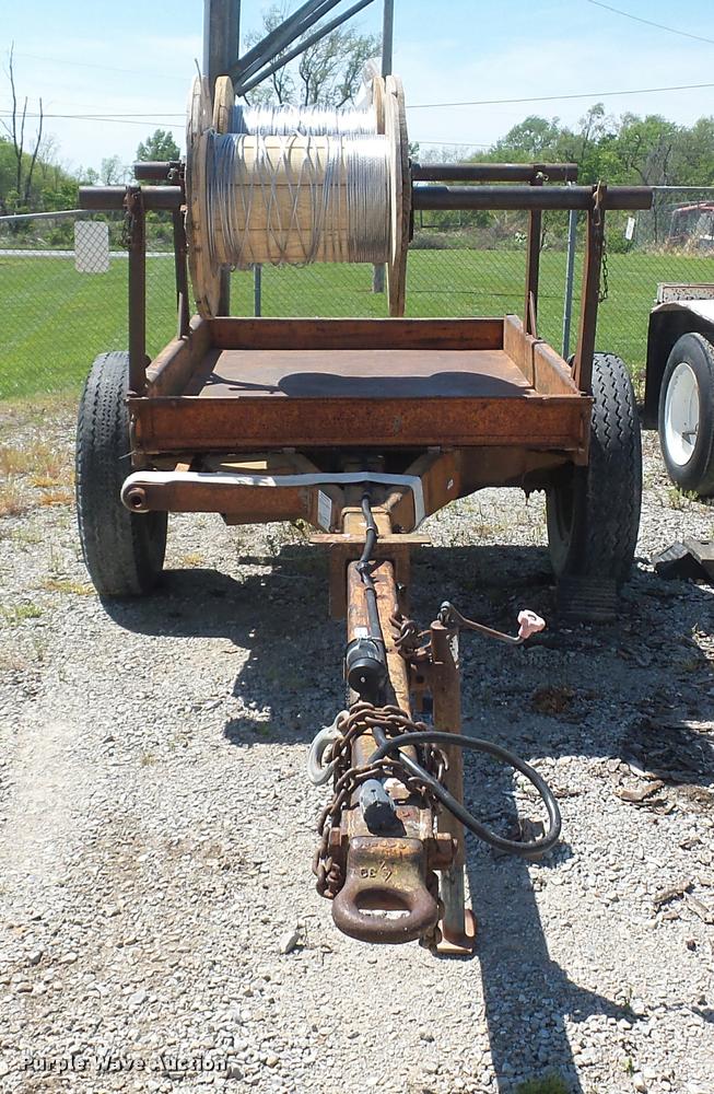 image for item DD9353 1982 Shop built reel trailer