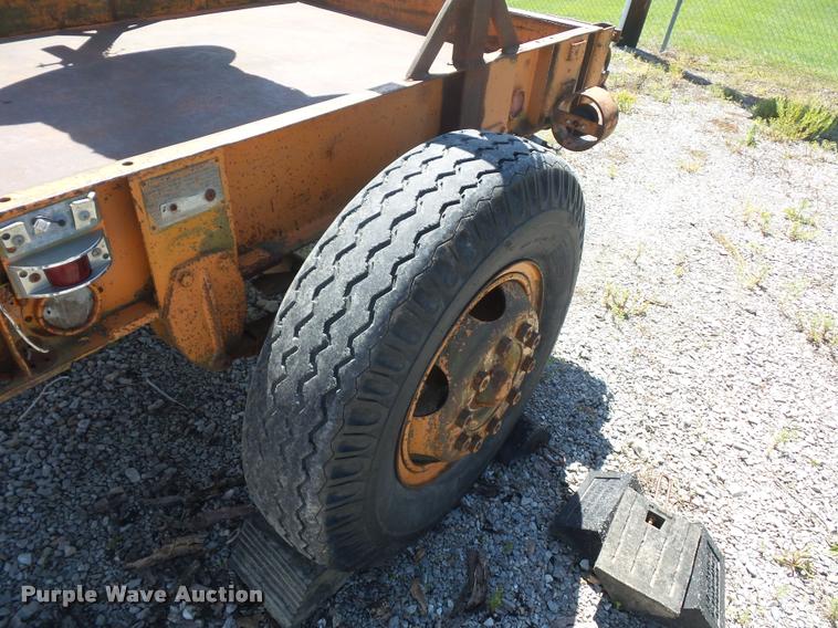 image for item DD9353 1982 Shop built reel trailer