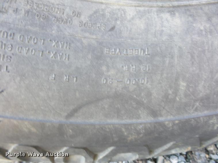 image for item DD9353 1982 Shop built reel trailer