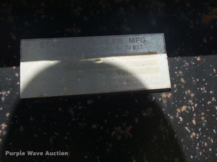 image for item DD9355 2005 Starlite equipment trailer