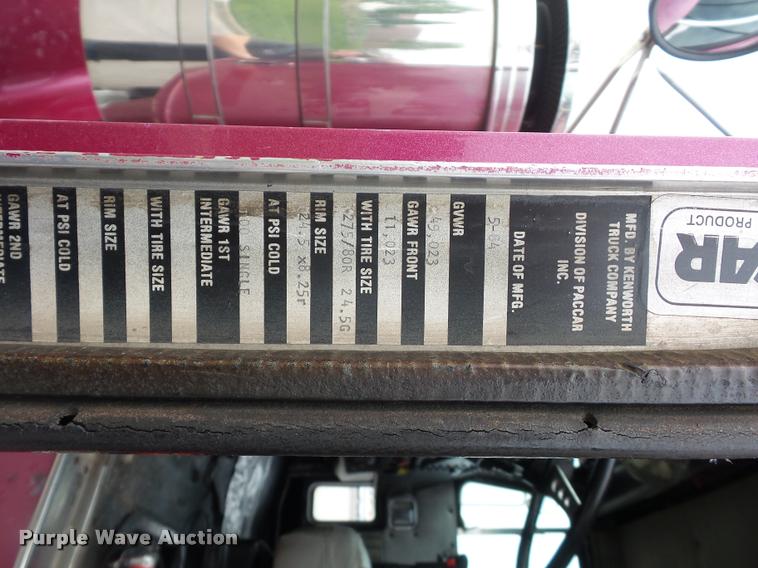 image for item DD9361 1984 Kenworth W900 dump truck