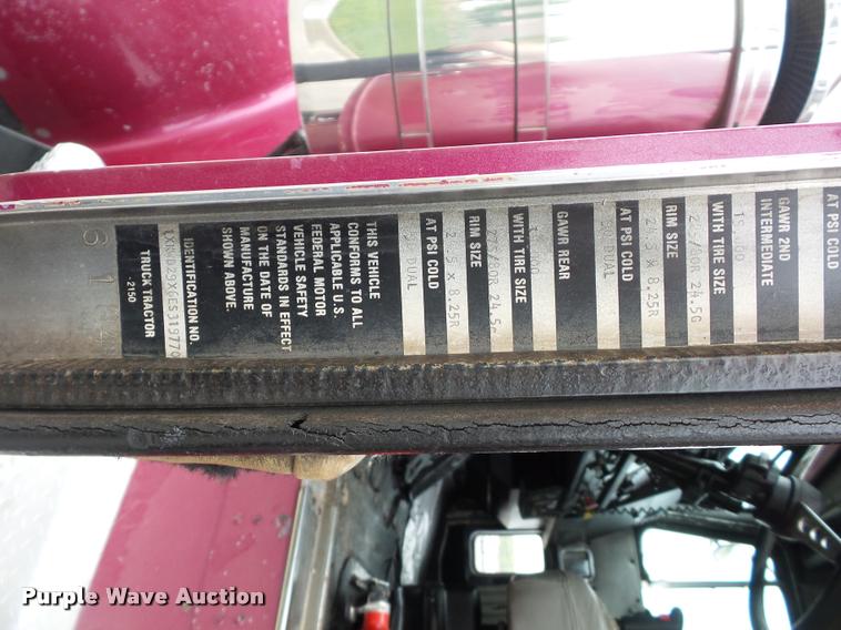 image for item DD9361 1984 Kenworth W900 dump truck