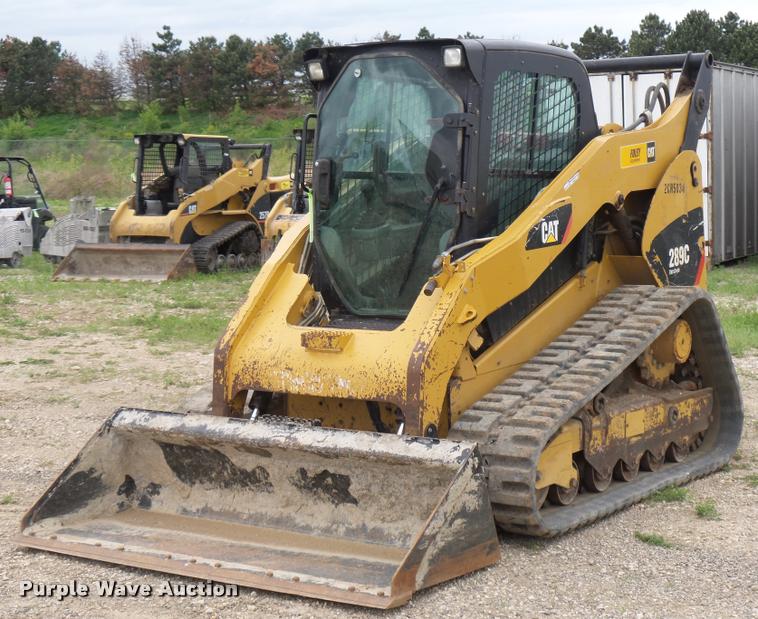 image for item DD9374 2012 Caterpillar 289C skid steer