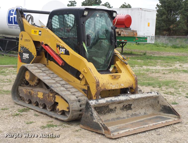 image for item DD9374 2012 Caterpillar 289C skid steer