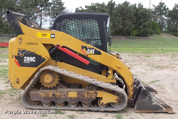 image for item DD9374 2012 Caterpillar 289C skid steer