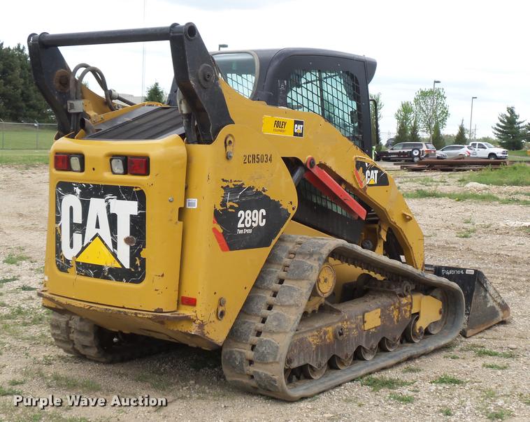 image for item DD9374 2012 Caterpillar 289C skid steer