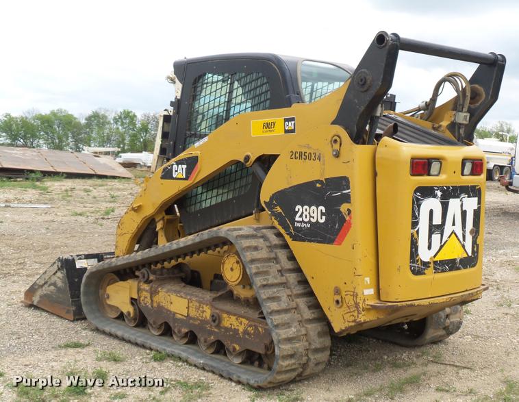 image for item DD9374 2012 Caterpillar 289C skid steer