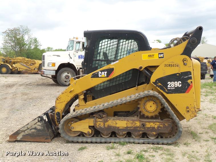 image for item DD9374 2012 Caterpillar 289C skid steer