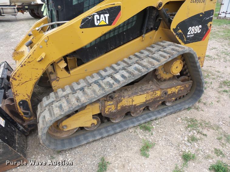 image for item DD9374 2012 Caterpillar 289C skid steer
