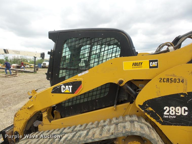 image for item DD9374 2012 Caterpillar 289C skid steer