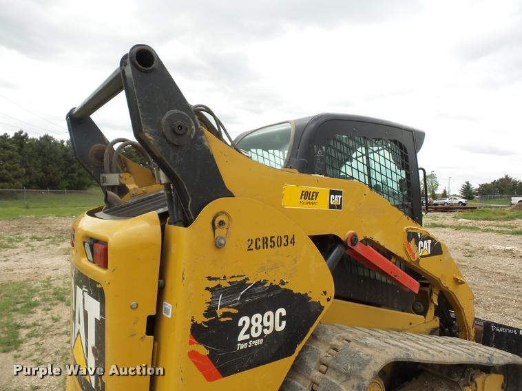 image for item DD9374 2012 Caterpillar 289C skid steer