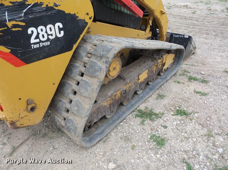 image for item DD9374 2012 Caterpillar 289C skid steer