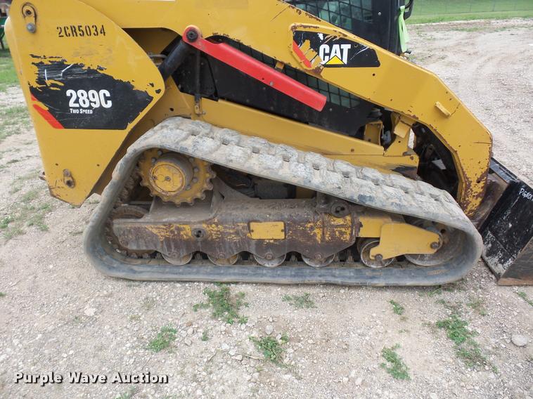 image for item DD9374 2012 Caterpillar 289C skid steer