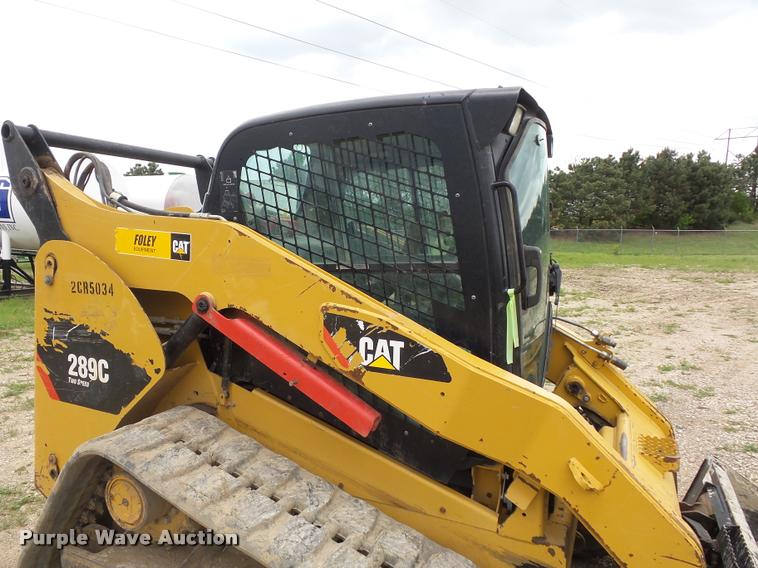image for item DD9374 2012 Caterpillar 289C skid steer