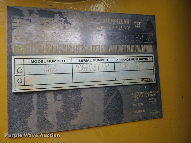 image for item DD9377 2008 Caterpillar 953D track loader