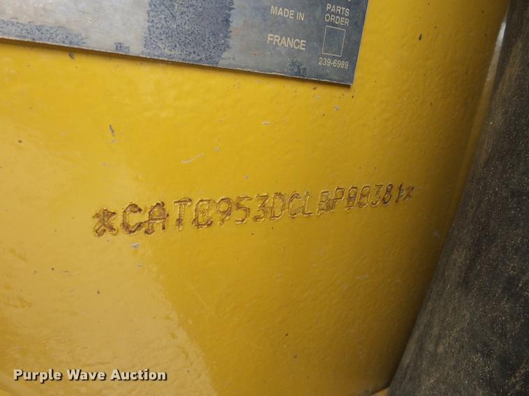 image for item DD9377 2008 Caterpillar 953D track loader