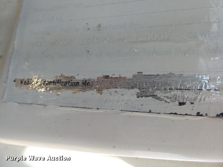 image for item DH9590 1984 Ford LT9000 flatbed truck with crane