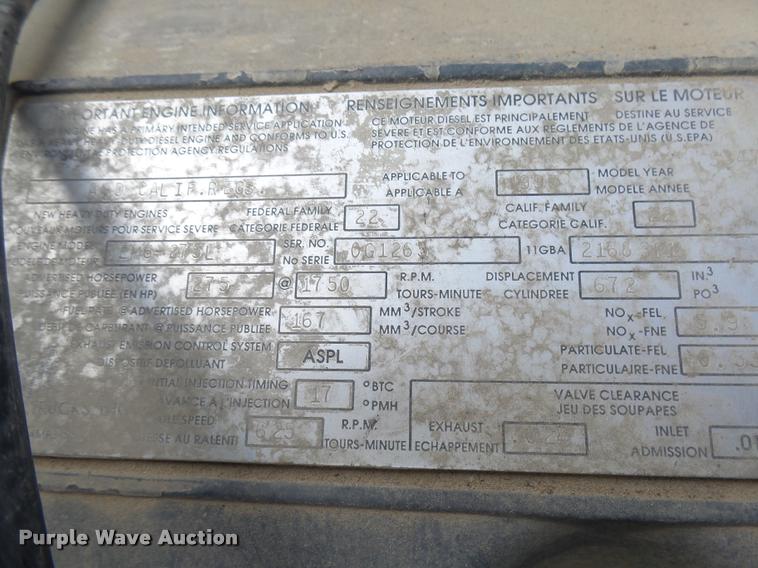 image for item DH9591 1990 Mack RD690S ready mix truck