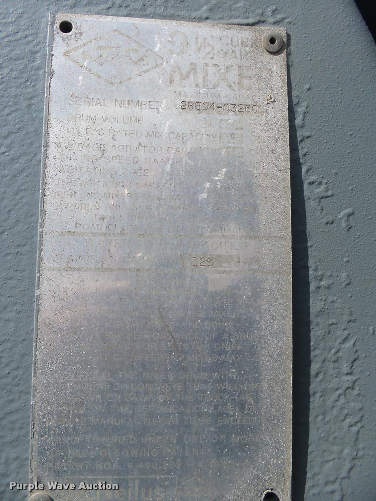 image for item DH9592 1991 Mack RD690S ready mix truck