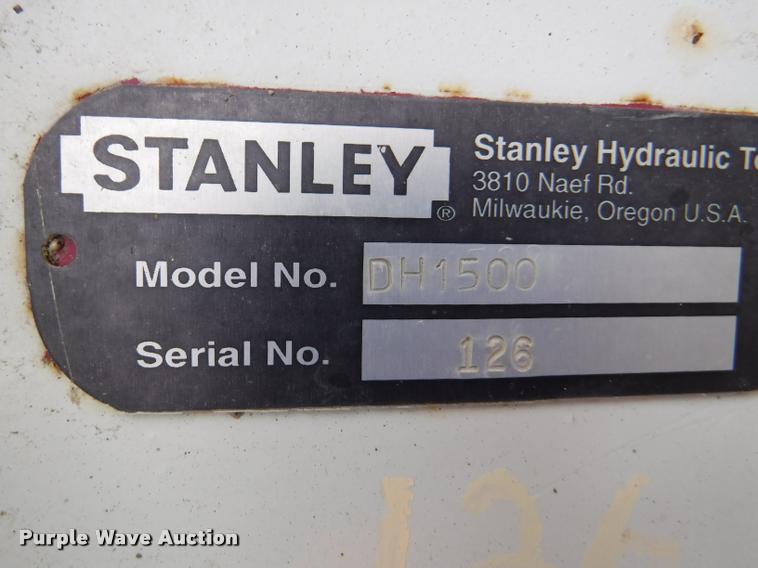 image for item DJ9058 Stanley DH1500 cyclone hammer