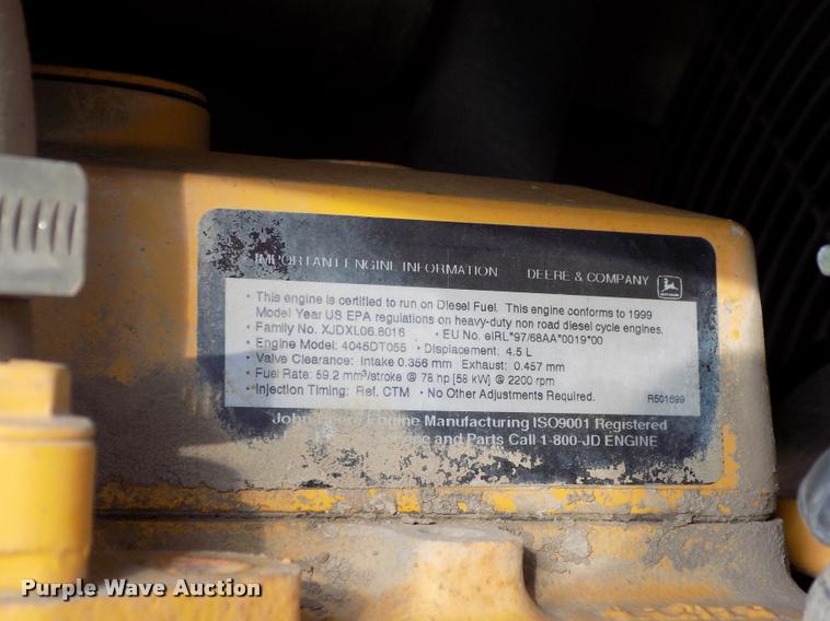 image for item DP9479 1999 John Deere 310E backhoe