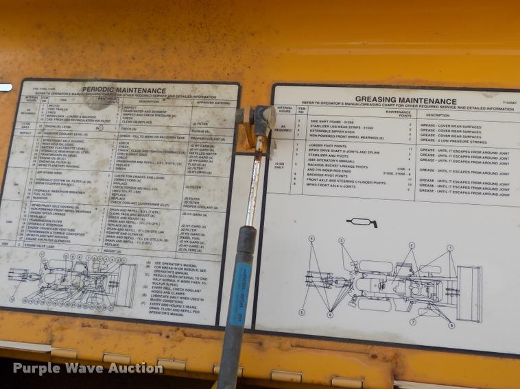 image for item DP9479 1999 John Deere 310E backhoe