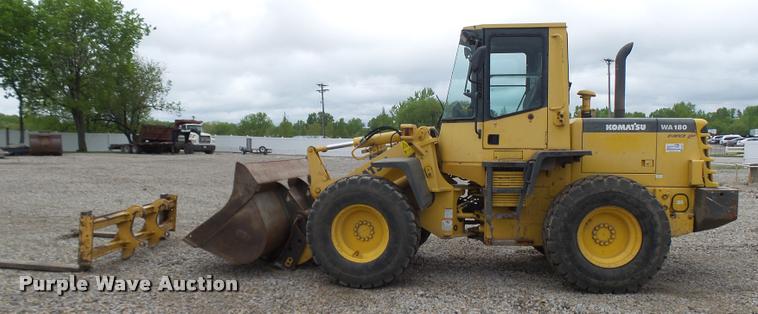 image for item K1897 2003 Komatsu WA180-3MC wheel loader