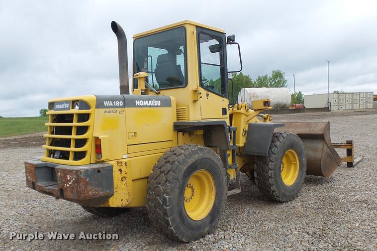 image for item K1897 2003 Komatsu WA180-3MC wheel loader