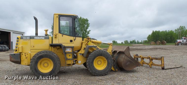 image for item K1897 2003 Komatsu WA180-3MC wheel loader