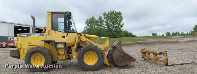 image for item K1897 2003 Komatsu WA180-3MC wheel loader