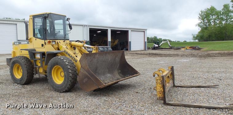 image for item K1897 2003 Komatsu WA180-3MC wheel loader